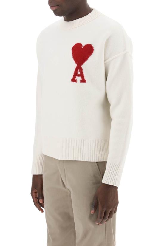  아미 스웨터 BFUKS006 018 154 IV DOM - AMI