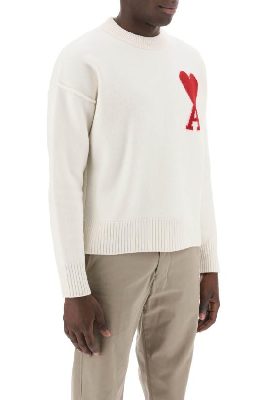  아미 스웨터 BFUKS006 018 154 IV DOM - AMI