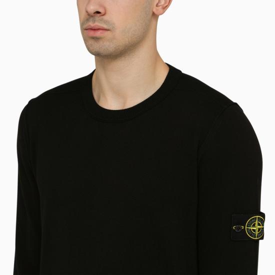  스톤 아일랜드 긴팔 티셔츠 8015540B2 BK DOM - STONE ISLAND