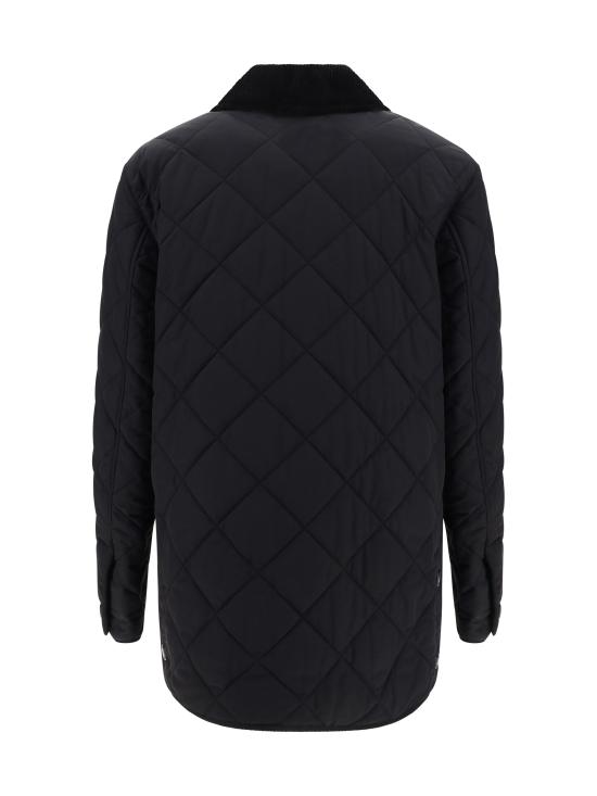  버버리 다이아몬드 퀼팅 패딩 8021751 BK DOM - BURBERRY