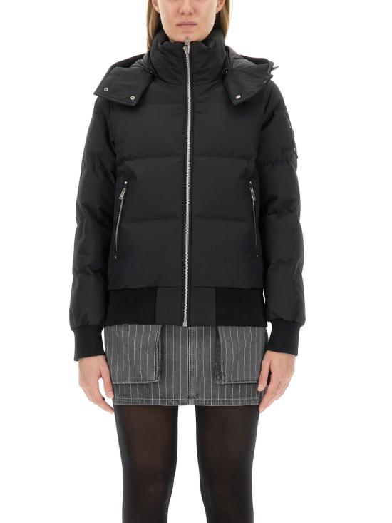  무스너클 패딩 M33LB017S BK DOM