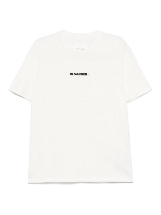 25FW 질샌더 반팔 티셔츠 J47GC0156J20103102 White