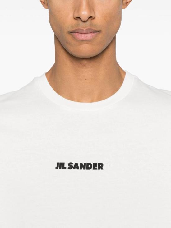 25FW 질샌더 반팔 티셔츠 J47GC0156J20103102 White - JIL SANDER