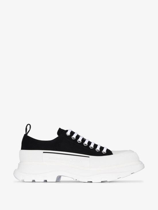 26SS 알렉산더 맥퀸 트레드 슬릭 레이스업 슈즈 705660W4AAQ1070 White - ALEXANDER MCQUEEN