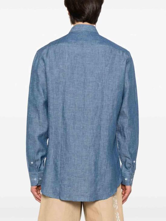 26SS 에트로 데님 셔츠 MRIB000299TU3F3B0068 Light Blue - ETRO