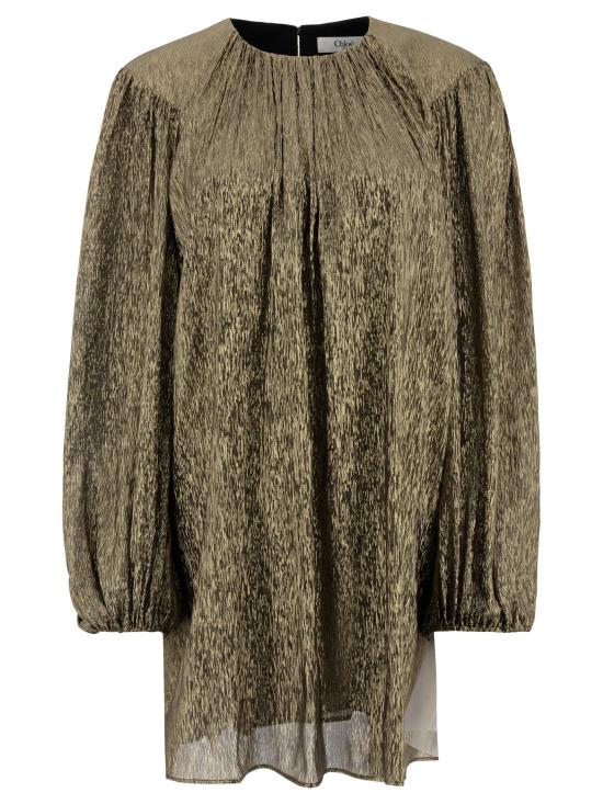 25SS 끌로에 숏 원피스 25SRO14298OYY Gold