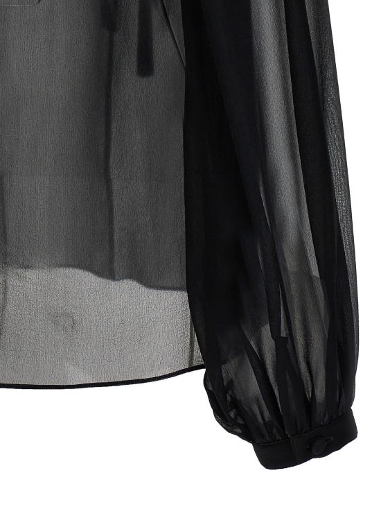 25SS 톰포드 블라우스 TS2091FAX852LB999 Black - TOMFORD