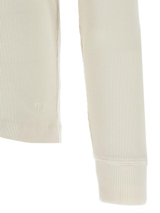 25FW 톰포드 긴팔 티셔츠 JHL014JMC048S25AW004 White - TOMFORD