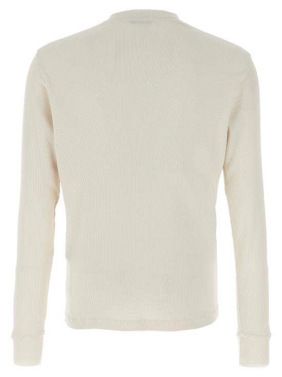 25FW 톰포드 긴팔 티셔츠 JHL014JMC048S25AW004 White - TOMFORD