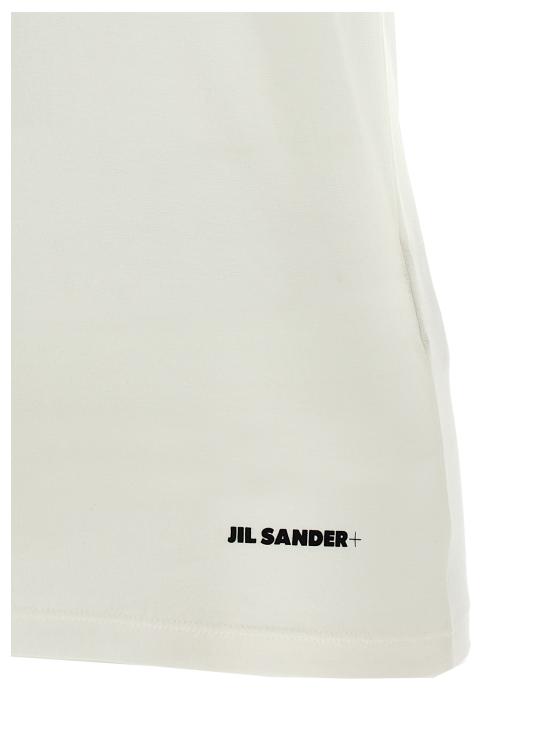 25SS 질샌더 탑 J40GC0146J45031100 White - JIL SANDER