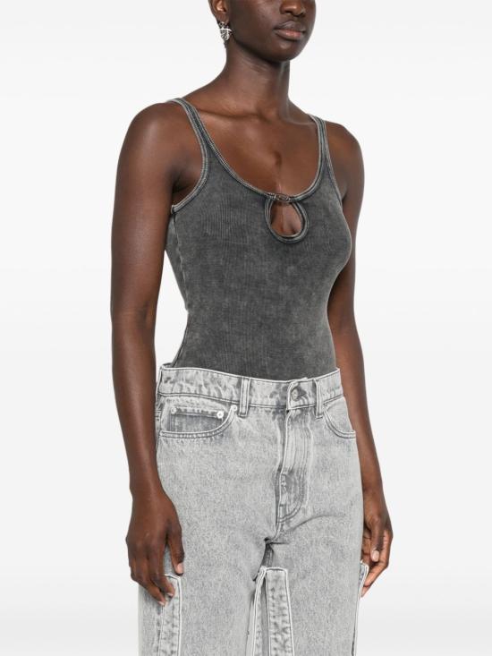  디젤 민소매 티셔츠 A153650LKAR black - DIESEL