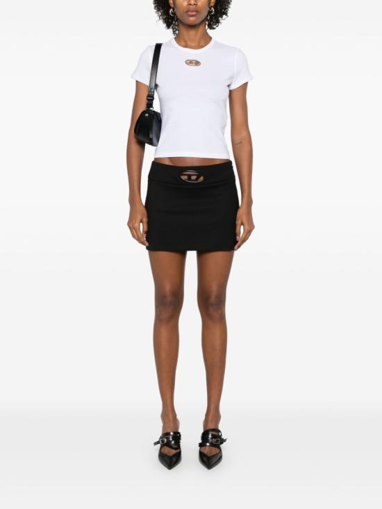  디젤 반팔 티셔츠 A168390CLBR white - DIESEL