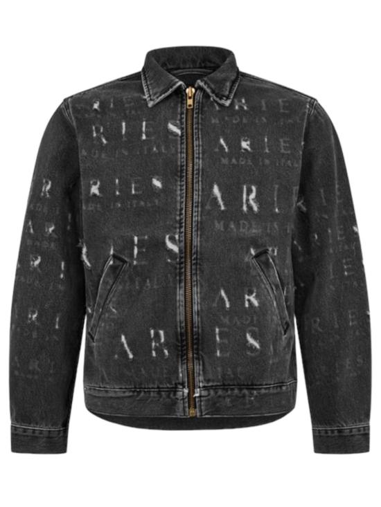  에리즈 어라이즈 데님 자켓 ARIU3FRJK003BK BLACK DOM