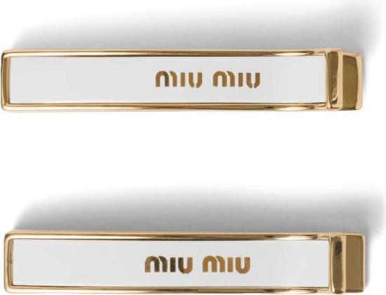 25SS 미우미우 헤어 액세서리 5JF1362F6TF0009 DOM