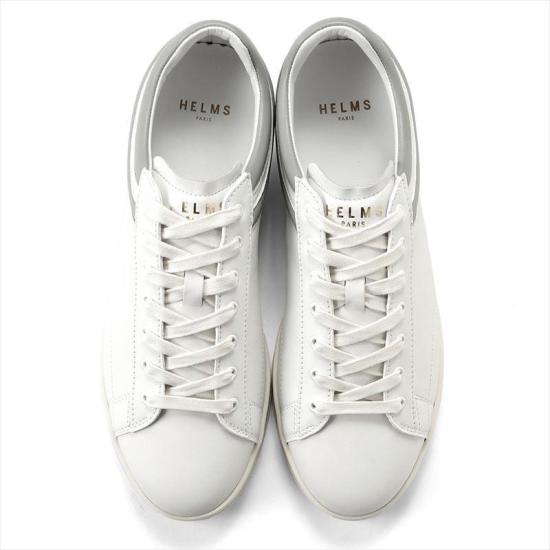  에름 파리 스니커즈 HELU3FSSN001GR WHITE GREY DOM - HELMS PARIS