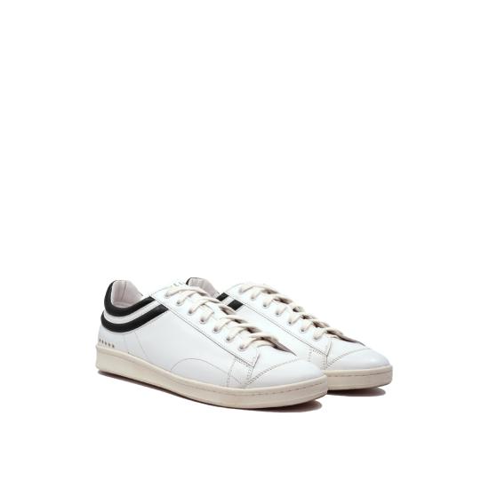  에름 파리 스니커즈 HELU3FSSN002BK WHITE BLACK DOM - HELMS PARIS