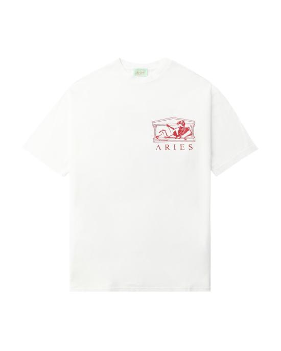  에리즈 어라이즈 반팔 티셔츠 ARIU241PRTS008OW Off White DOM