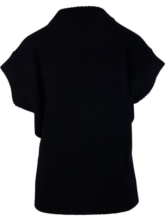 24FW 보테가베네타 베스트 804794 V4PA0 1000 BLACK - BOTTEGA VENETA