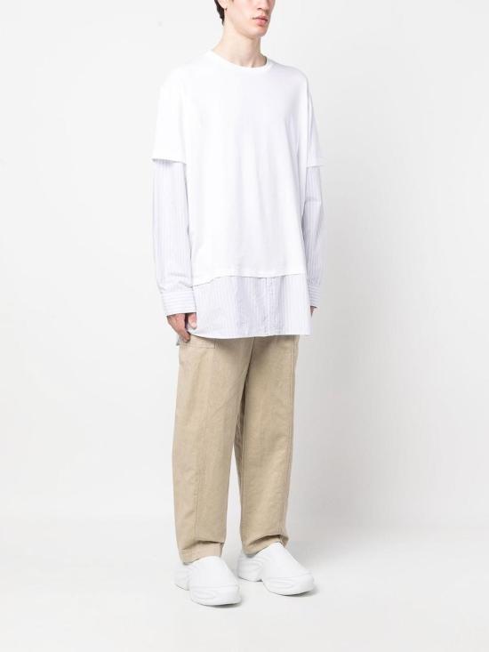  MM6 메종마르지엘라 긴팔 티셔츠 S52GC0262STJ368961 White - MM6 MAISON MARGIELA