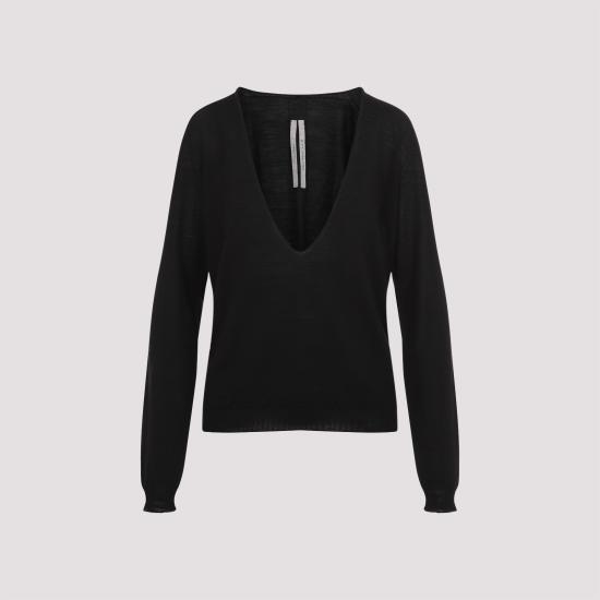 25SS 릭 오웬스 풀오버 RP01E7668 M 09 BLACK - RICK OWENS