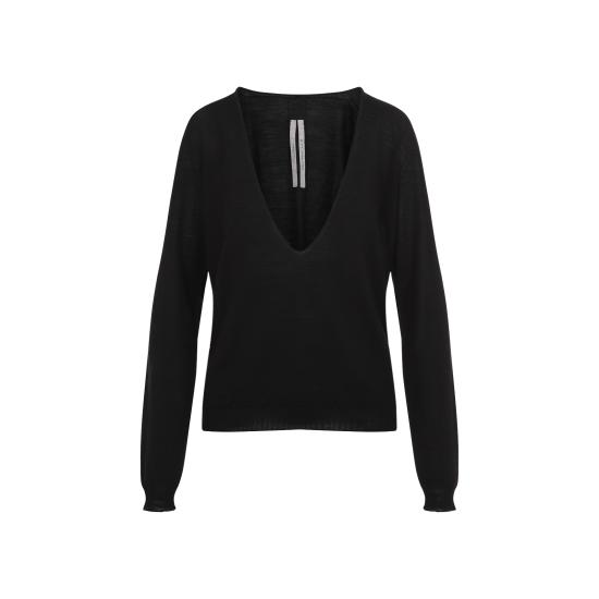 25SS 릭 오웬스 풀오버 RP01E7668 M 09 BLACK - RICK OWENS