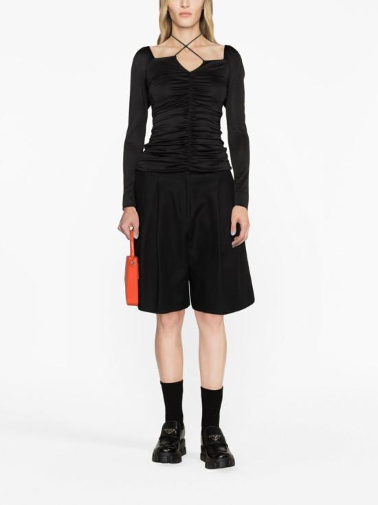  가니 블라우스 T3556 black - GANNI