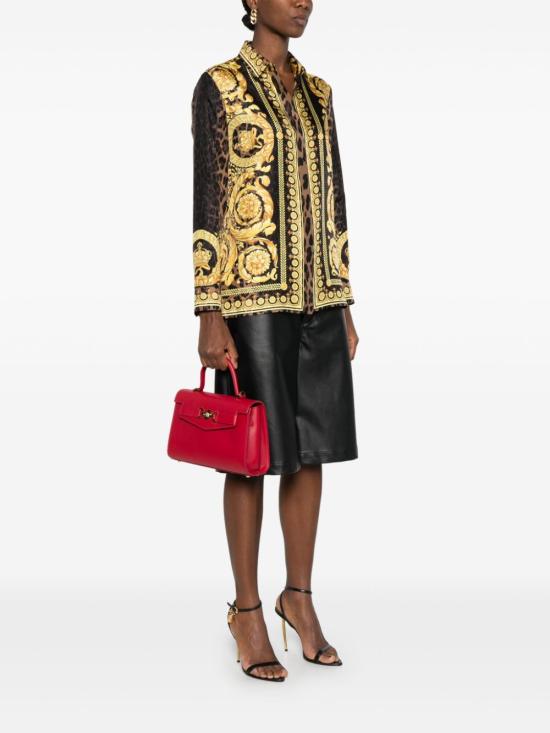  베르사체 토트백 10138231A10795 red - VERSACE