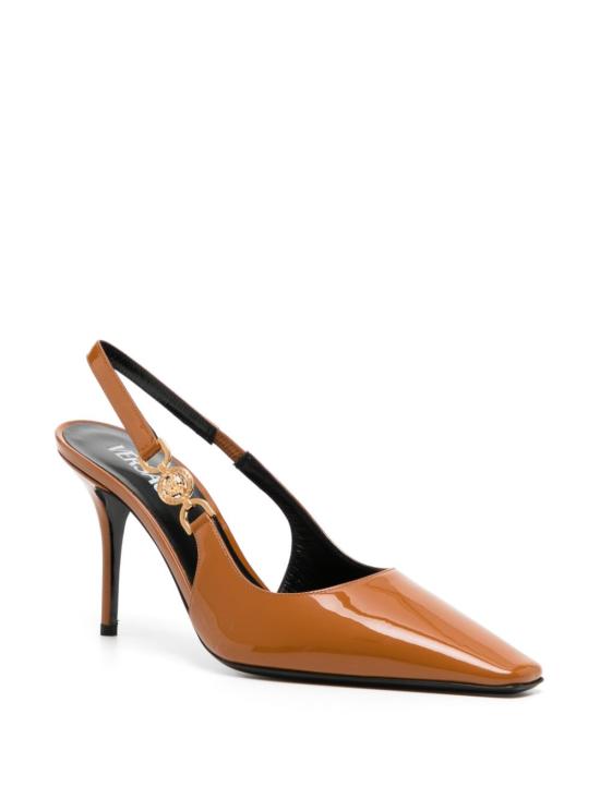  베르사체 힐/펌프스 1012428D2VE cognac - VERSACE