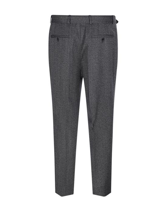 24FW 오피신 제네랄 스트레이트 팬츠 W24MTLG466 DARK GREY LIGHT GREY - OFFICINE GENERALE