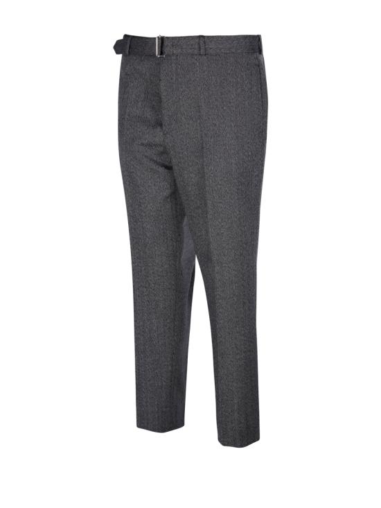 24FW 오피신 제네랄 스트레이트 팬츠 W24MTLG466 DARK GREY LIGHT GREY - OFFICINE GENERALE