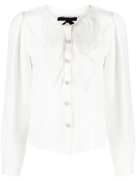  셀프 포트레이트 블라우스 PF23044T