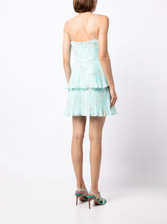  셀프 포트레이트 숏 원피스 SS23005SPBL - SELF PORTRAIT