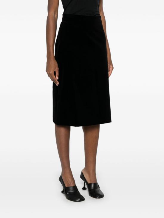  막스마라 미디 스커트 2421106082 black - MAX MARA