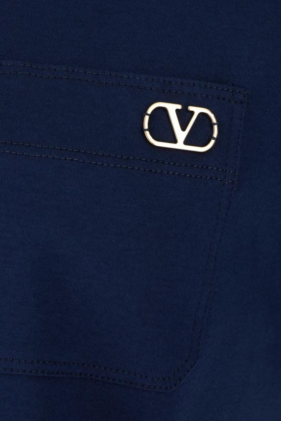 25SS 발렌티노 가라바니 반팔 티셔츠 6V3MG16XAQ5 D51 INDACO - VALENTINO GARAVANI