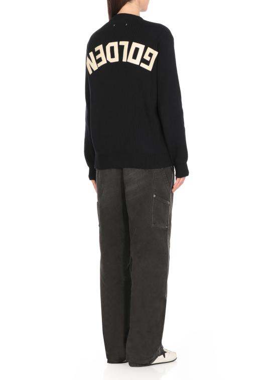 25SS 골든구스 스웨터 GWP00951 P000662 50486 GOLDEN Blue - GOLDEN GOOSE