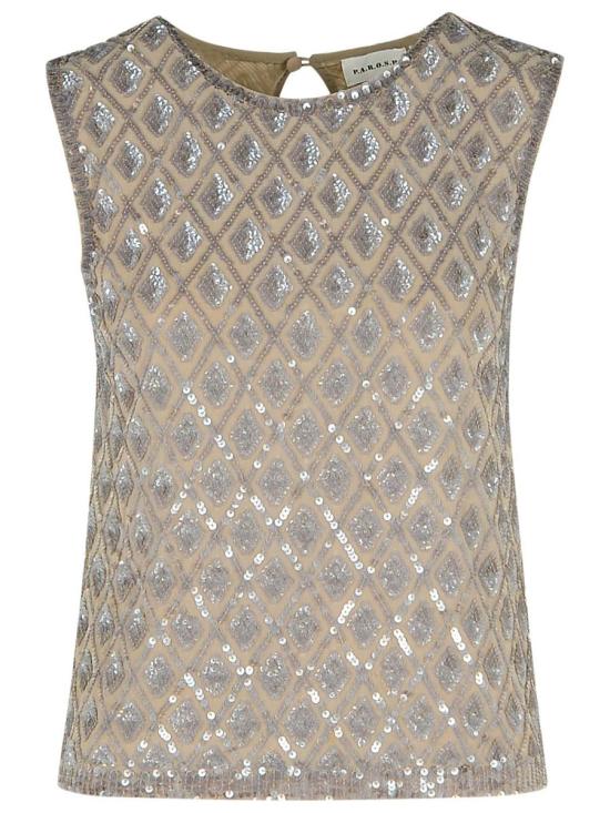 25SS 파로쉬 민소매 티셔츠 GILD D311669038 Beige