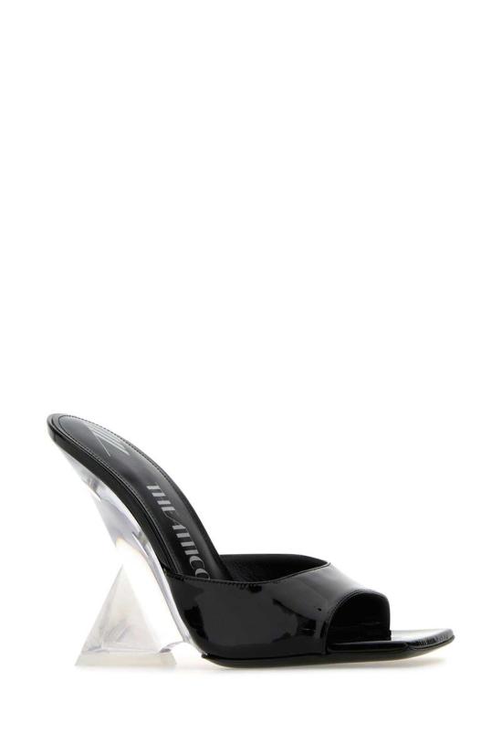  디 아티코 뮬/슬리퍼 242WS758 L081100 Black - THE ATTICO