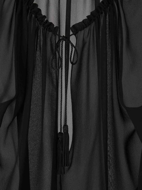 25SS 톰포드 블라우스 TS2091FAX852LB999 Black - TOMFORD