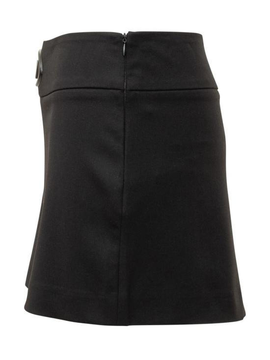 25SS 디젤 숏 스커트 A143880PHAL 9XXA Black - DIESEL