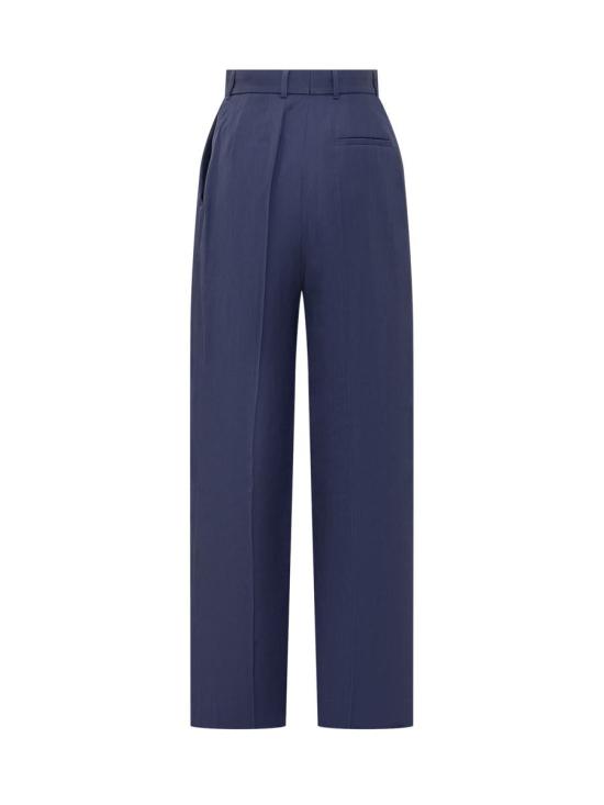  카사블랑카 스트레이트 팬츠 WF22TR039 10 BLUE - CASABLANCA