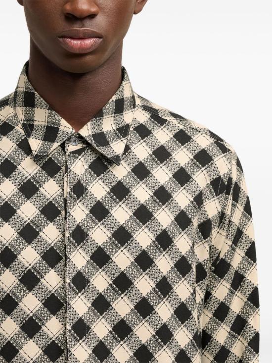  아미 블라우스 H24USH011VI0021 black - AMI