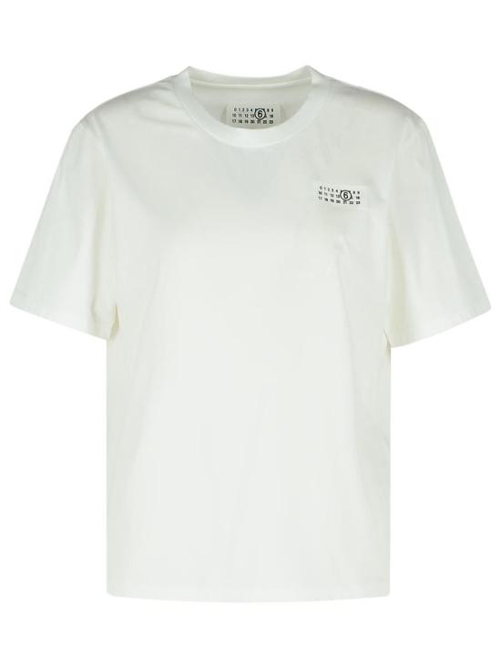 25SS MM6 메종마르지엘라 반팔 티셔츠 S52GC0336 M20048101 WHITE