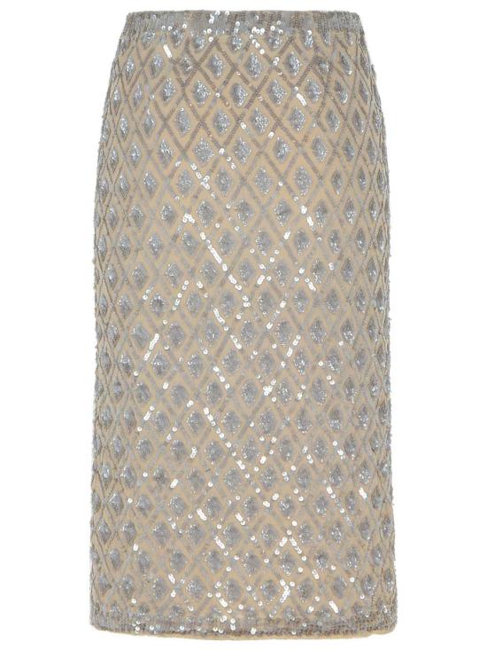 25SS 파로쉬 숏 스커트 GILD D621510038 Beige - PAROSH