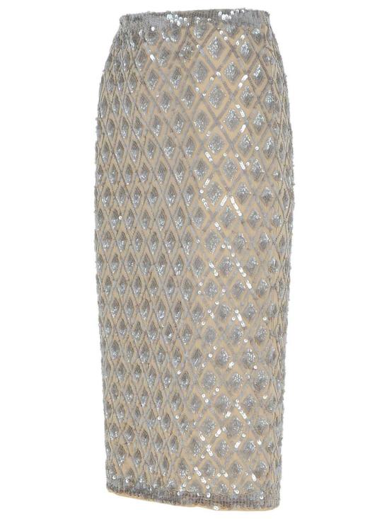 25SS 파로쉬 숏 스커트 GILD D621510038 Beige - PAROSH