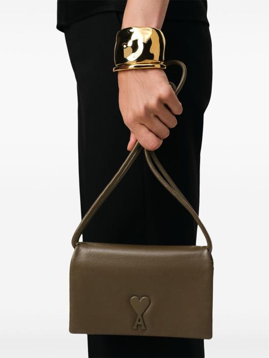  아미 지갑 E25ULL164AL0052 olive green - AMI