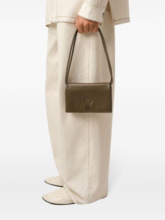  아미 지갑 E25ULL164AL0052 olive green - AMI