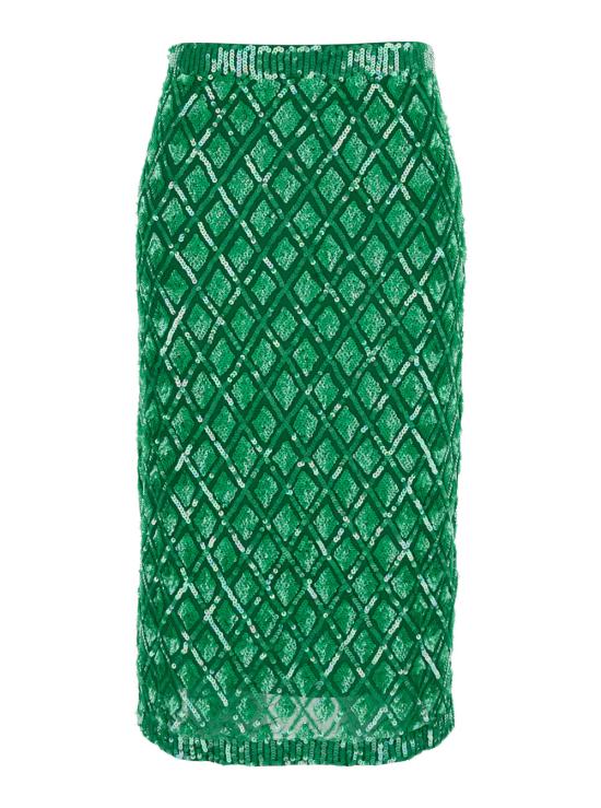 25SS 파로쉬 스커트 D621510GILD068 Green