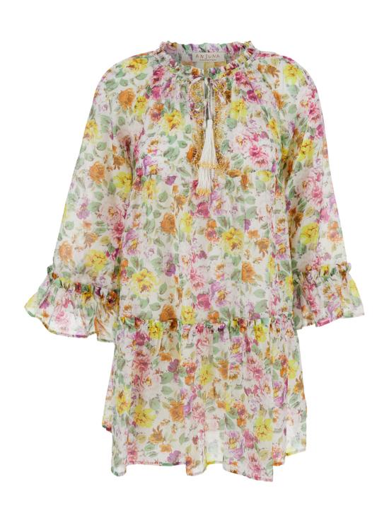 25SS 안주나 숏 원피스 LARAROIV Multicolor