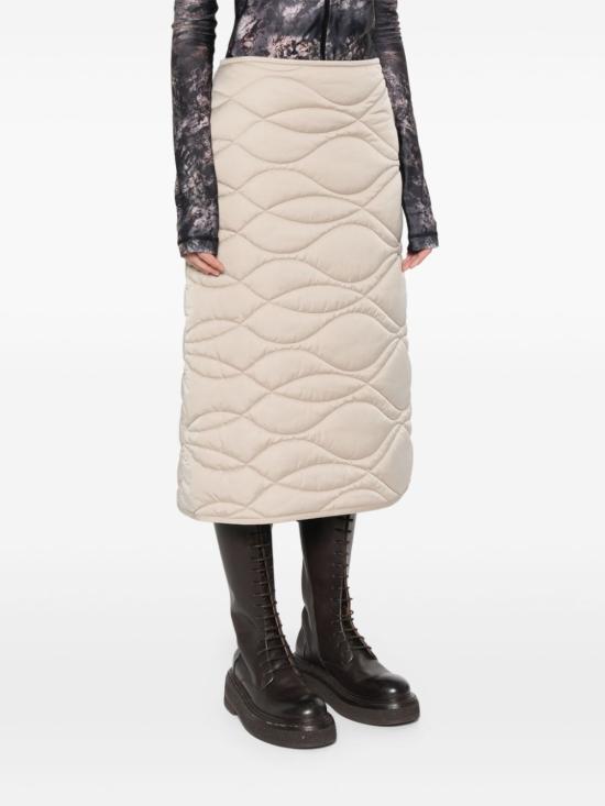  몽클레어 미디 스커트 J20932D00004597H0 beige - MONCLER