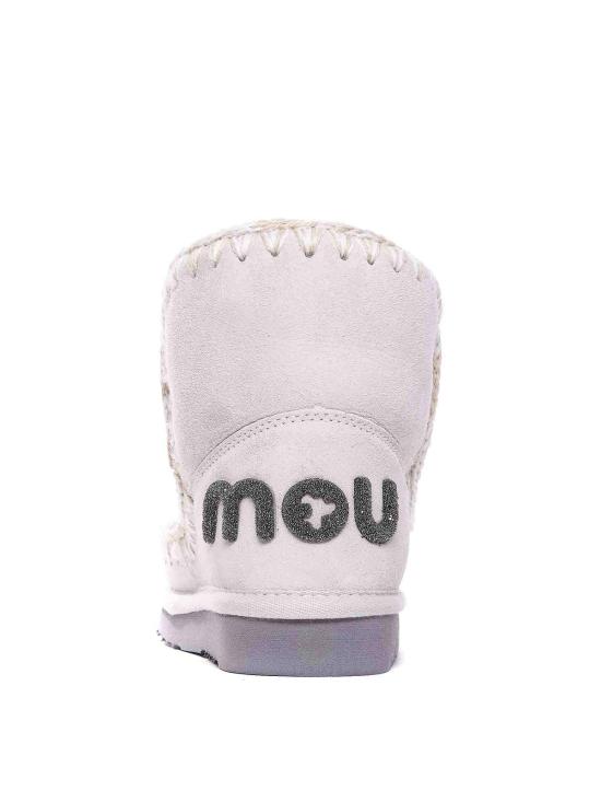 26FW 모우 에스키모 18 글리터 로고 부츠 101050ACHLK WHITE - MOU